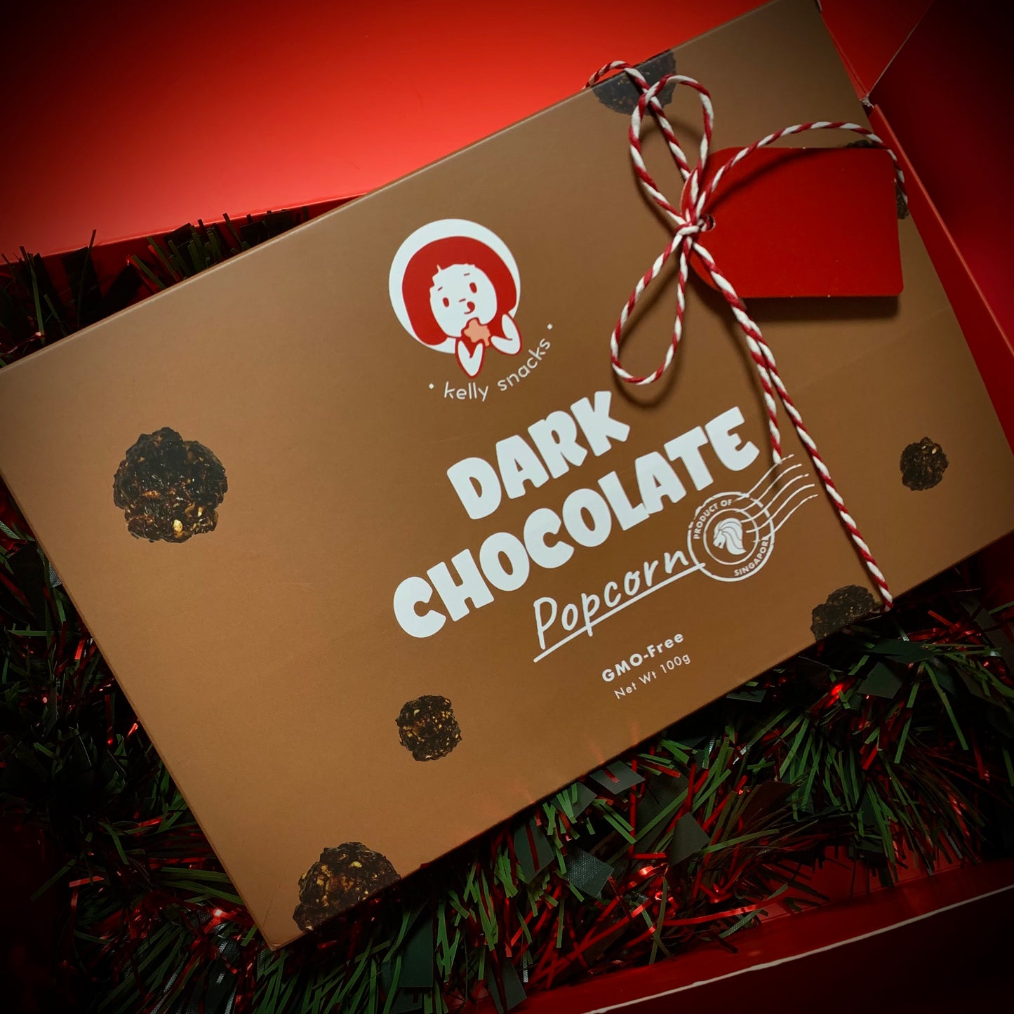 Dark Chocolate Popcorn 黑巧克力爆米花 ダークチョコレートポップコーン🍫🍿