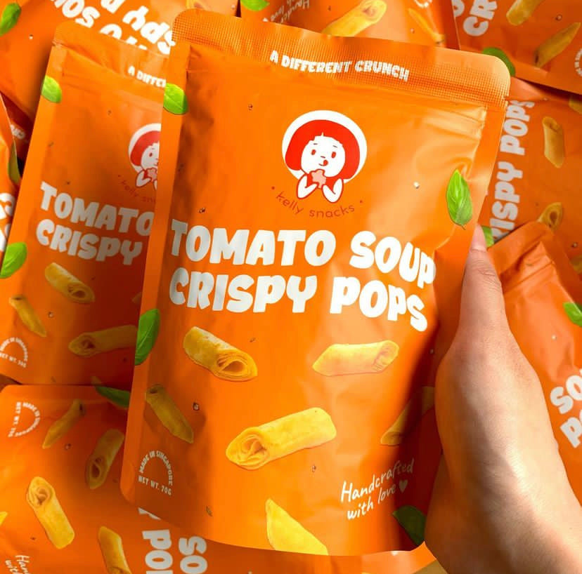 Tomato Soup Crispy Pops 番茄汤春卷皮トマトスープ春巻きの皮