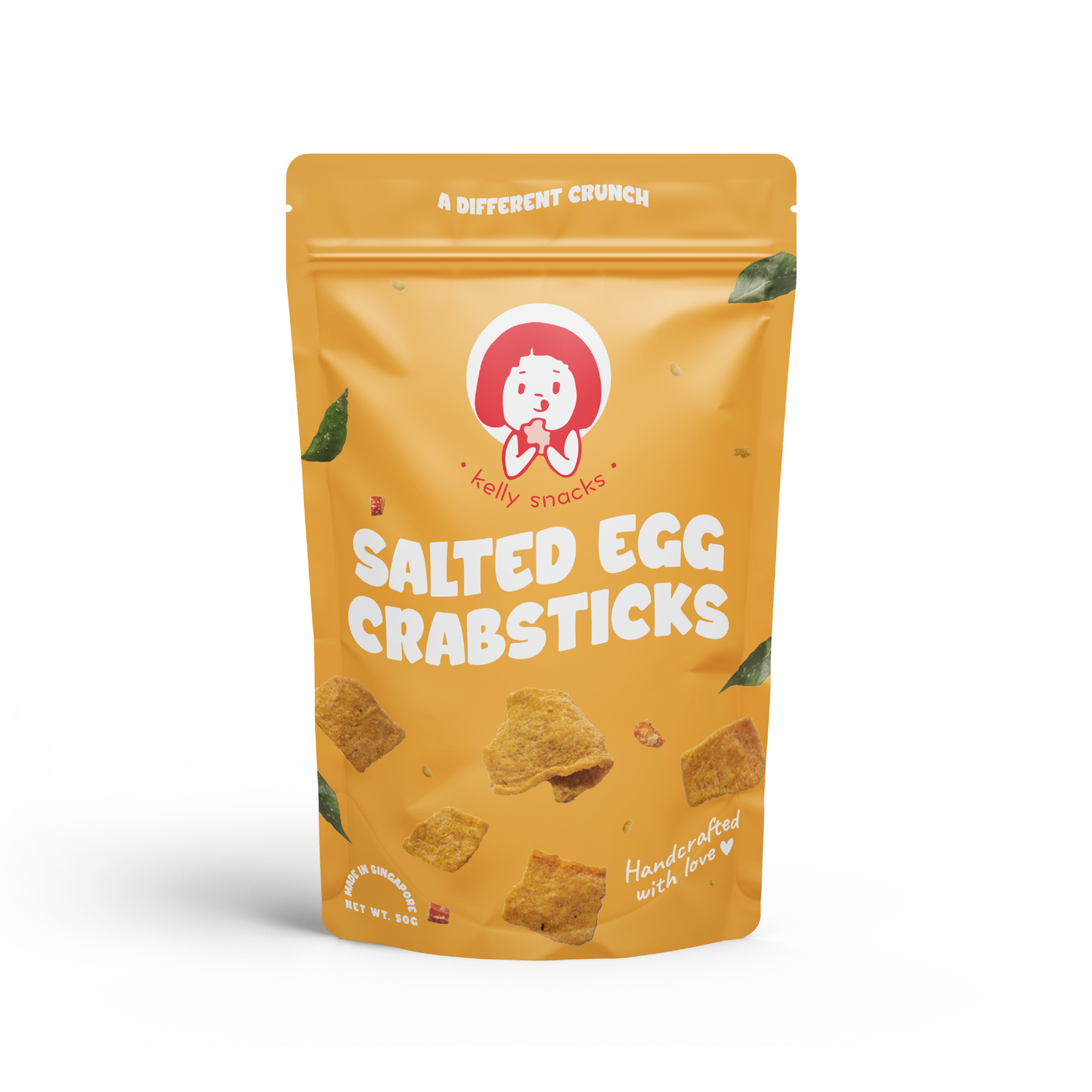 Salted Egg Crabsticks 咸蛋蟹柳 ソルテッドエッグカニカマ
