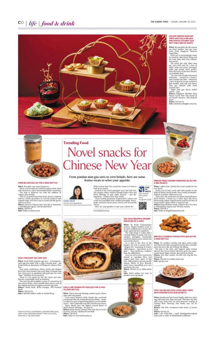 Chilli Lime Prawn Fritters (Featured on Straits Times)